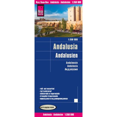 Reise Know-How Landkarte Andalusien / Andalusia 1:350.000