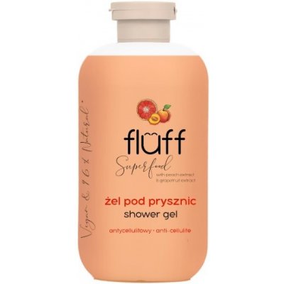 Fluff sprchový gel proti celulitidě Broskev a grapefruit 500 ml – Zboží Mobilmania