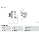 generátor BOSCH 0 986 041 730