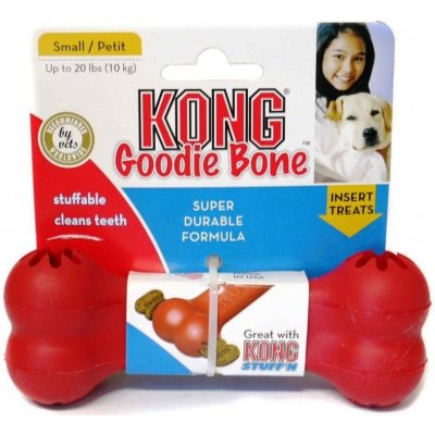 Kong Goodie Bone gumová kost S 13,5 cm – Zboží Mobilmania