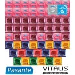 Pasante a Vitalis Premium Balíček extra tenkých kondomů 61 kondomů – Hledejceny.cz