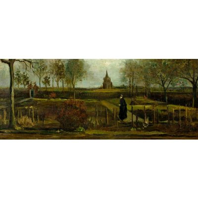 Farní zahrada v Neunenu na jaře 1884 - 40x100cm Vincent van Gogh – Zbozi.Blesk.cz