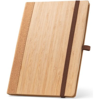 ORWELL Zápisník A5 z bambusu a korku s linkovanými listy Přírodní