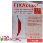 Fixaplast warm Náplast hřejivá 12 x 16 cm 1 ks – Hledejceny.cz