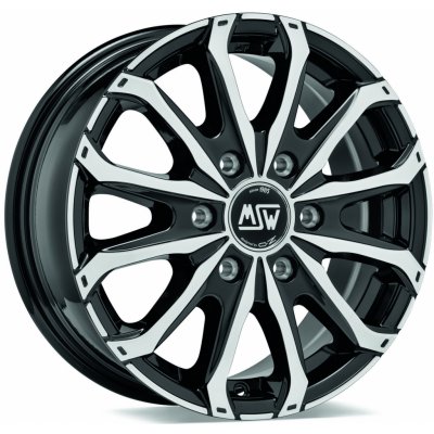 MSW 48 6,5x16 6x120 ET50 gloss black polished – Hledejceny.cz