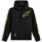 Alpinestars mikina TRIPLE Hoodie černá – Sleviste.cz
