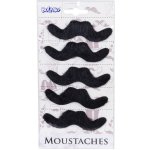 Folat Kníry černé 6 ks – Zboží Mobilmania