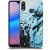 Pouzdro a kryt na mobilní telefon Huawei Picasee silikonové Huawei P20 Lite - Organic blue čiré