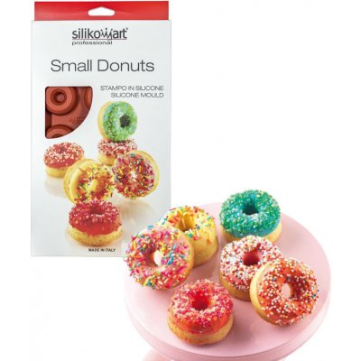 Silikomart forma silikon 15ks donuts malé 15x22ml – Zboží Mobilmania