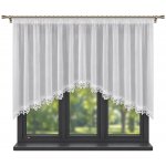 BytoTex Dekorační krátká záclona s řasící páskou LG284, 400x120 cm – Hledejceny.cz