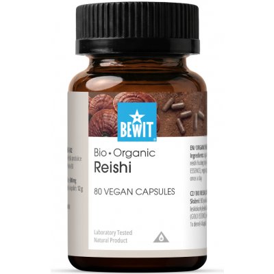 BEWIT Reishi BIO 80 kapslí – Hledejceny.cz