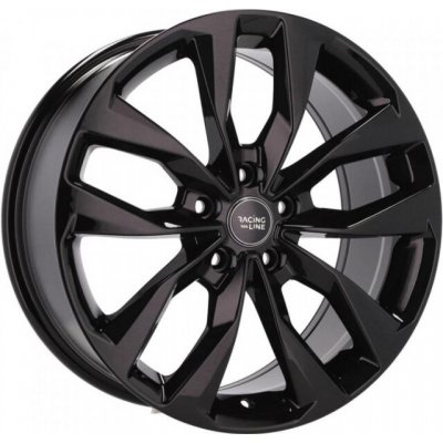 Racing Line Y1144 7x17 5x108 ET46 black half matt – Hledejceny.cz