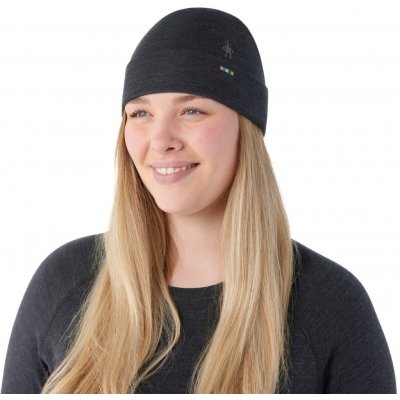 Smartwool Thermal merino Reversible Cuffed beanie oboustranná zimní čepice Charcoal – Hledejceny.cz
