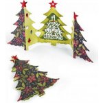 Sizzix Thinlits 6 ks skládací vánoční stromeček – Hledejceny.cz