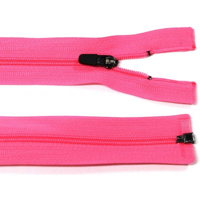 WICO Spirálový zip no.3 rozepínací 65cm - více barev color: 737 neon pink – Hledejceny.cz