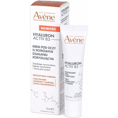 Avene Hyaluron Activ B3 Triple Correction eye Cream 15 ml – Zboží Dáma