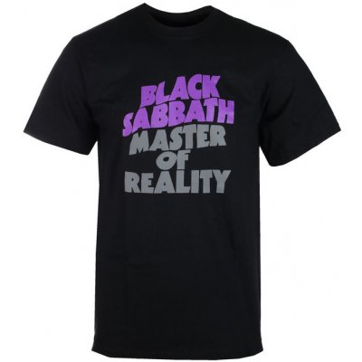 Tričko metal Lakai x Black Sabbath Black Sabbath Master Of Reality černá – Hledejceny.cz