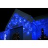Vánoční osvětlení SPRINGOS LED krápníky 22,5 m 500 LED IP44 8 světelných módů modrá CL0502