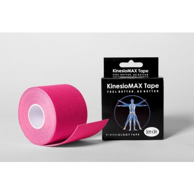 KinesioMAX Tape růžová 5cm x 5m – Hledejceny.cz