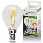 ECOLIGHT LED žárovka E14 2W teplá bílá EC20054 – Zboží Živě