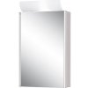 Koupelnový nábytek Jokey Zrcadlová skříňka - aluminium SINGLE ALU