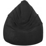 Toffel Dětský sedací vak MAXI COMFORT Plyš 100x75 cm Vzor: černá – Zboží Dáma