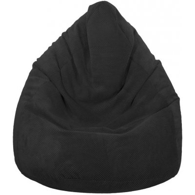 Toffel Dětský sedací vak MAXI COMFORT Plyš 100x75 cm Vzor: černá – Zboží Dáma