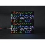 Waveshare RGB plnobarevný LED maticový panel, 64×64 pxl, rozteč 2,5 mm – Zboží Živě
