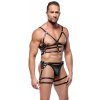 SM, BDSM, fetiš Leather Harness Set M/L ZADO