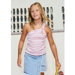 Mayoral top na jedno rameno proužek červená – Hledejceny.cz