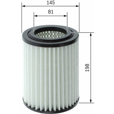 Vzduchový filtr BOSCH F 026 400 665 – Hledejceny.cz