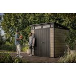 KETER Ashwood Pent 7 x 7 hnědý 216 x 216 cm – Zboží Mobilmania