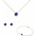 Eppi Sada jemných šperků s tanzanity Tolar C48221 – Zbozi.Blesk.cz