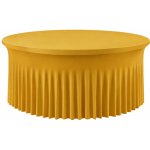 TENTino Elastický ubrus SKIRTING na kulatý stůl 180 cm – Zboží Mobilmania