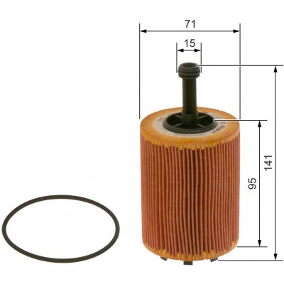 Olejový filtr BOSCH 1 457 429 192 (1457429192) – Zbozi.Blesk.cz