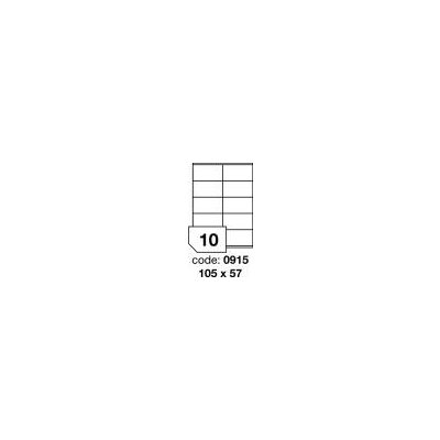 Rayfilm R0100.0915F samolepící 105x57mm bílé 1000 listů – Sleviste.cz