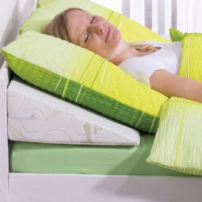 decoDoma Klínový podhlavník Bamboo Comfort 80x38 – Zboží Dáma