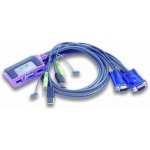 Aten CS-62Z-A7 KVM prepínač pre 2xPC s VGA a PS2 portami – Zboží Živě