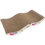 Magic Cat Wave 1 kartonové škrabadlo 43 x 22 x 4 cm – Sleviste.cz