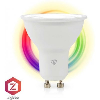 NEDIS Smart LED žárovka GU10 4,7W RGB ZBLC10GU10 ZigBee Tuya