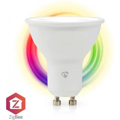 NEDIS Smart LED žárovka GU10 4,7W RGB ZBLC10GU10 ZigBee Tuya – Zboží Mobilmania