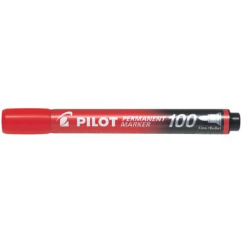 Pilot 100 permanent červený