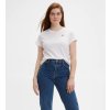 Dámská Trička LEVI'S LOGO T-SHIRT 39185-0006 Bílá