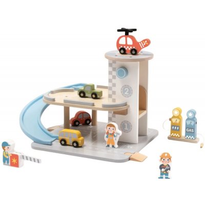 Tooky Toy Garáž s autíčky – Hledejceny.cz