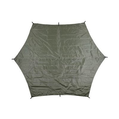 MFH Hexagon-Tarp 340 x 310 cm zelená – Zboží Mobilmania