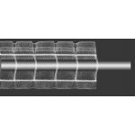Kovovégarnýže.cz řasící stuha navlékací, 5 cm, 1:2 Délka řasící stuhy: 35,00m – Zboží Mobilmania