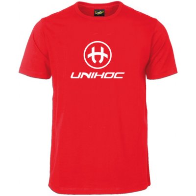 Unihoc T shirt Storm Red JR – Zboží Mobilmania