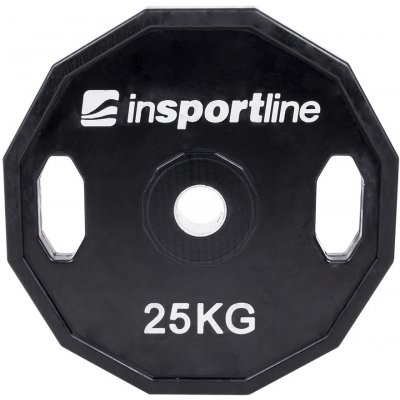 inSPORTline Ruberton Pogumovaný olympijský kotouč 25 kg,50mm