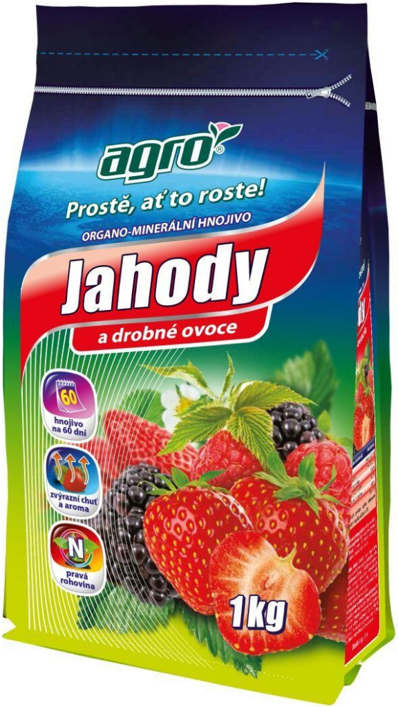 Agro Organominerální hnojivo jahody 1 kg