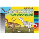 Svět dinosaurů didaktické omalovánky